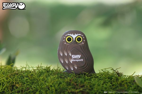 Produktbild: EUGY - 3D Bastelset Kuckuckskauz