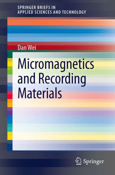 Produktbild: Micromagnetics and Recording Materials