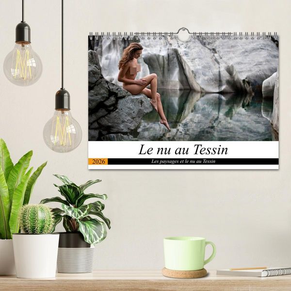 Produktbild: Le nu au Tessin (Calendrier mural 2026 DIN A4 vertical), CALVENDO calendrier mensuel