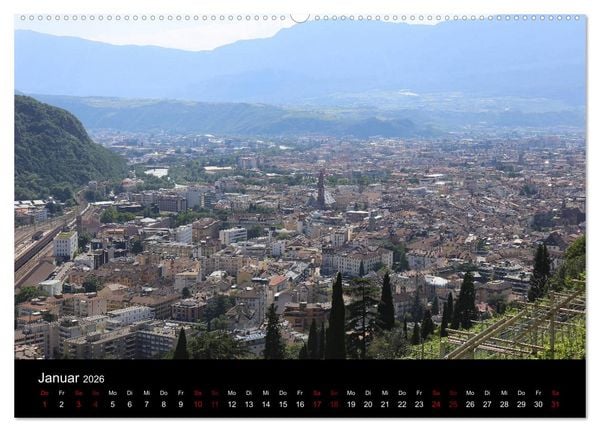 Produktbild: Bozen 2026 (Wandkalender 2026 DIN A2 quer), CALVENDO Monatskalender