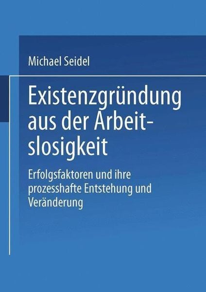 Produktbild: Existenzgr&uuml;ndung aus der Arbeitslosigkeit
