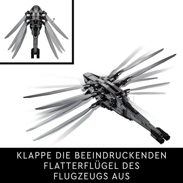 Produktbild: LEGO Icons 10327 Dune Atreides Royal Ornithopter Set, Modell-Flugzeug