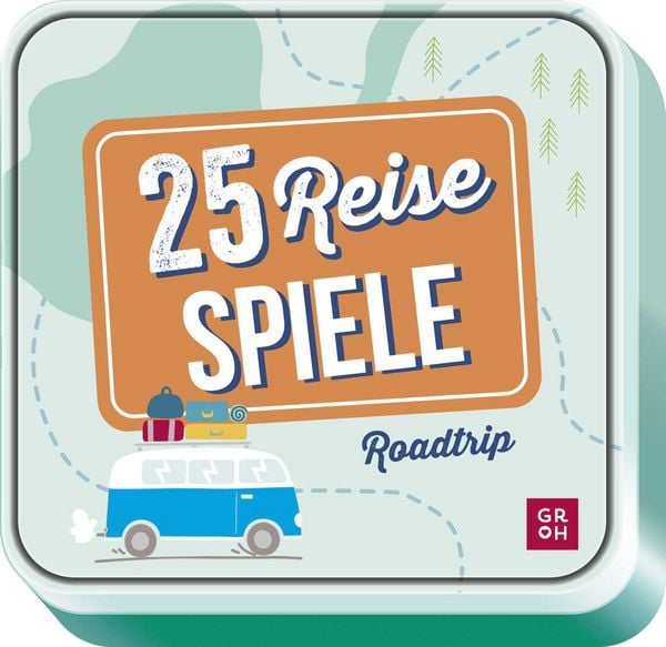 25 Reise-Spiele – Roadtrip, Sonstige von , Groh, 4036442014943