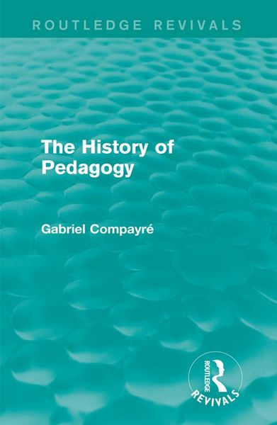 Produktbild: The History of Pedagogy