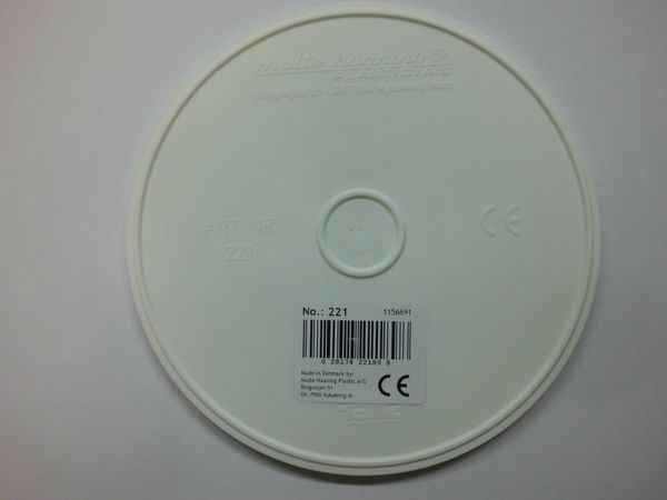 Produktbild: Hama&reg; B&uuml;gelperlen Stiftplatte gro&szlig;er Kreis.