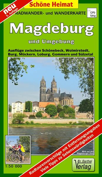 Produktbild: Magdeburg und Umgebung 1 : 50 000. Radwander-und Wanderkarte