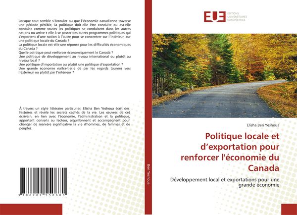 Produktbild: Politique locale et d'exportation pour renforcer l'&eacute;conomie du Canada