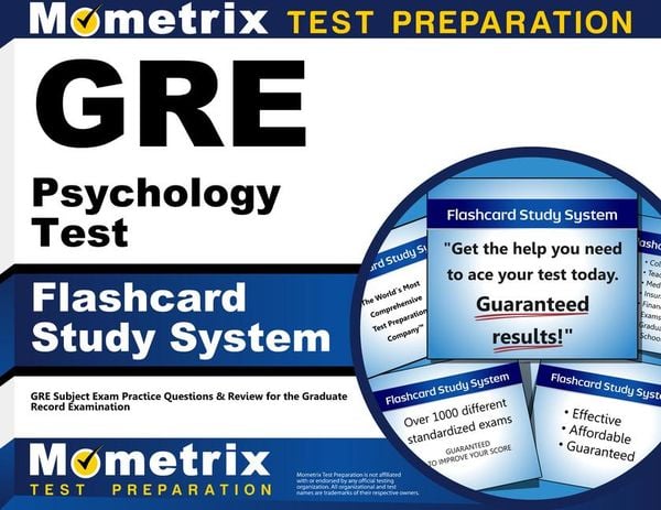 Produktbild: GRE Psychology Test Flashcard Study System