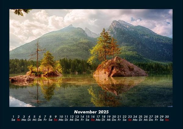 Produktbild: Berge 2025 Fotokalender DIN A4