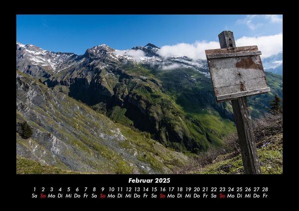 Produktbild: Wanderlust 2025 Fotokalender DIN A3