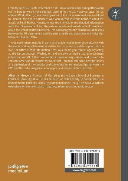 Produktbild: The Marketing of World War II in the US, 1939-1946