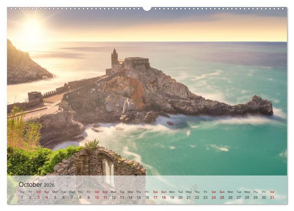 Produktbild: Beautiful Seascapes (High Quality Premium Wall Calendar 2026 DIN A2 landscape),CALVENDO 12 Month Wall Calendar