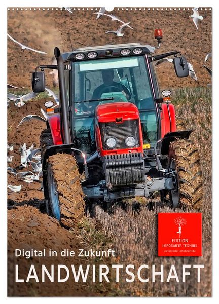 Produktbild: Landwirtschaft - digital in die Zukunft (Wandkalender 2026 DIN A2 hoch), CALVENDO Monatskalender
