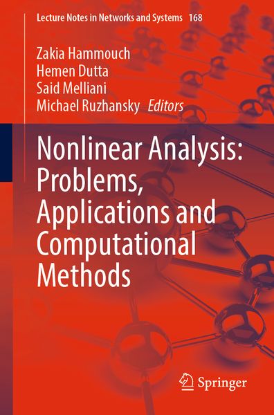Produktbild: Nonlinear Analysis: Problems, Applications and Computational Methods