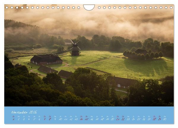 Produktbild: Kiel aus der Luft - Die Stadt an der F&ouml;rde aus dem Ballon fotografiert (Wandkalender 2026 DIN A4 quer), CALVENDO Monatskalender