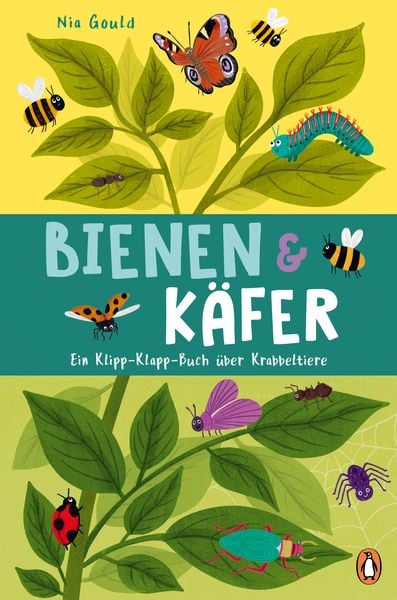 Produktbild: Bienen & K&auml;fer &ndash; Ein Klipp-Klapp-Buch &uuml;ber Krabbeltiere