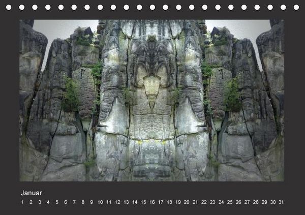 Produktbild: Spiegelwelten - die Externsteine (Tischkalender immerw&auml;hrend DIN A5 quer)