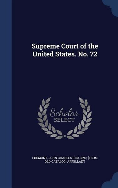 Produktbild: Supreme Court of the United States. No. 72