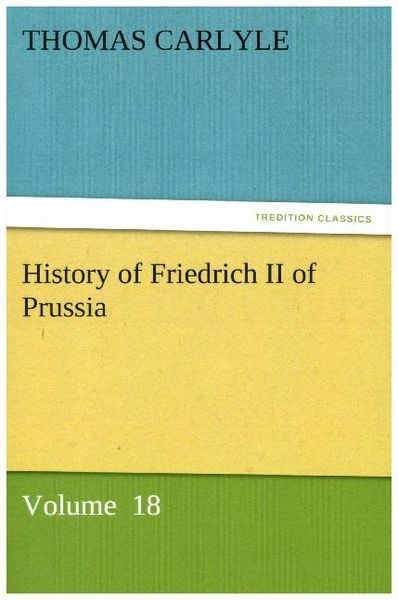 Produktbild: History of Friedrich II of Prussia