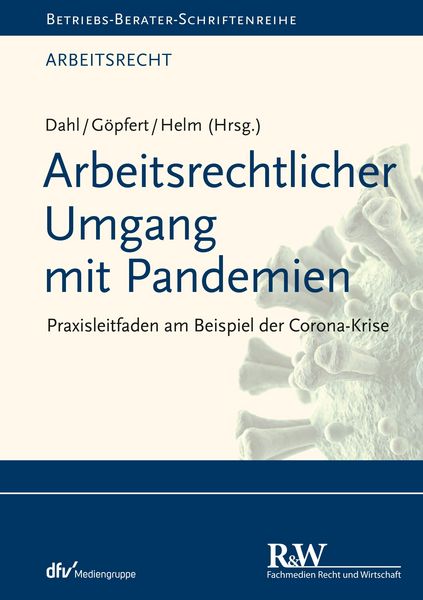 Produktbild: Arbeitsrechtlicher Umgang mit Pandemien