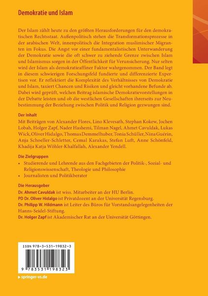 Produktbild: Demokratie und Islam