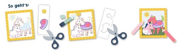 Produktbild: Mein erstes Einhorn-Bastelbuch