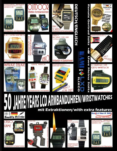 Produktbild: 50 Jahre/Years LCD Armbanduhren/Wristwatches