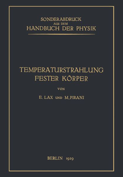 Produktbild: Temperaturstrahlung fester K&ouml;rper