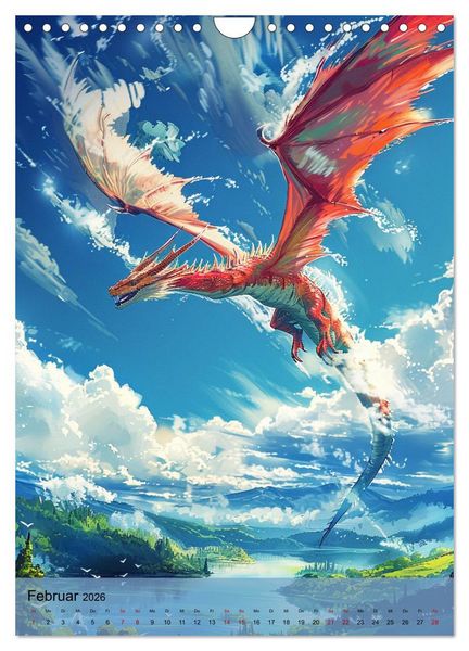 Produktbild: Immer wieder Anime (Wandkalender 2026 DIN A4 hoch), CALVENDO Monatskalender