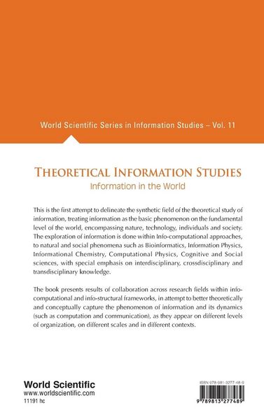 Produktbild: THEORETICAL INFORMATION STUDIES