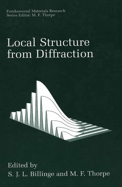 Produktbild: Local Structure from Diffraction