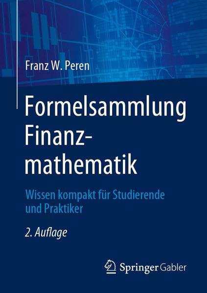 Produktbild: Formelsammlung Finanzmathematik