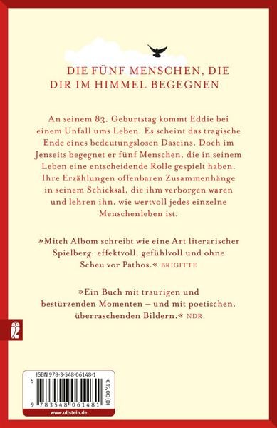 Produktbild: Die f&uuml;nf Menschen, die dir im Himmel begegnen