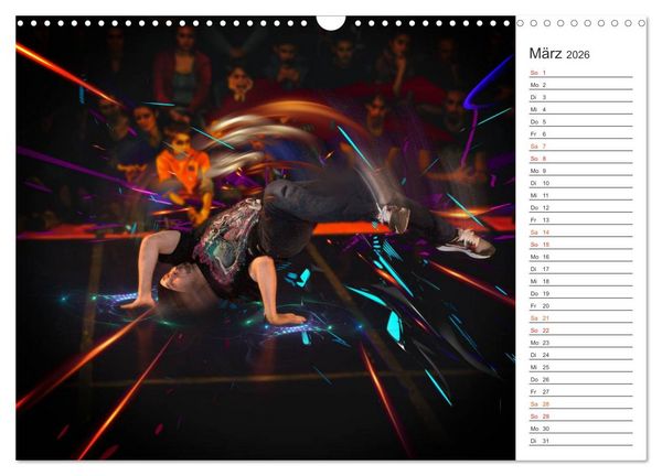 Produktbild: Break Dance B-boys & B-girls (Wandkalender 2026 DIN A3 quer), CALVENDO Monatskalender