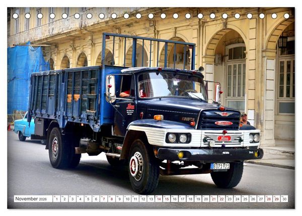 Produktbild: Hino Trucks - Nutzfahrzeuge Made in Japan (Tischkalender 2026 DIN A5 quer), CALVENDO Monatskalender
