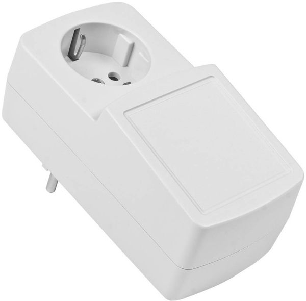 Produktbild: TRU COMPONENTS TC-7911084 Stecker-Geh&auml;use 129 x 65 x 75 ABS Grau 1St.