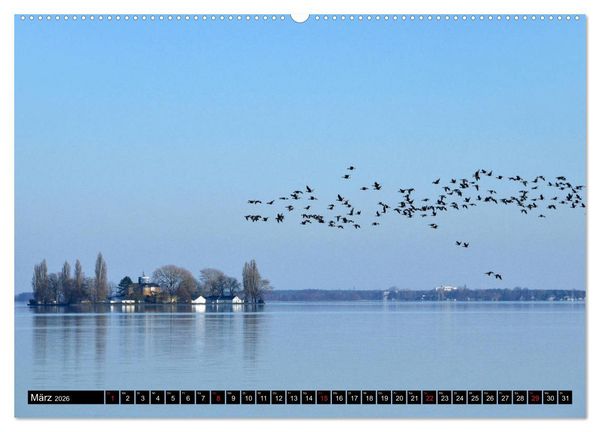 Produktbild: Steinhuder Meer, Momentaufnahmen von Christine Bienert (hochwertiger Premium Wandkalender 2026 DIN A2 quer), Kunstdruck in Hochglanz