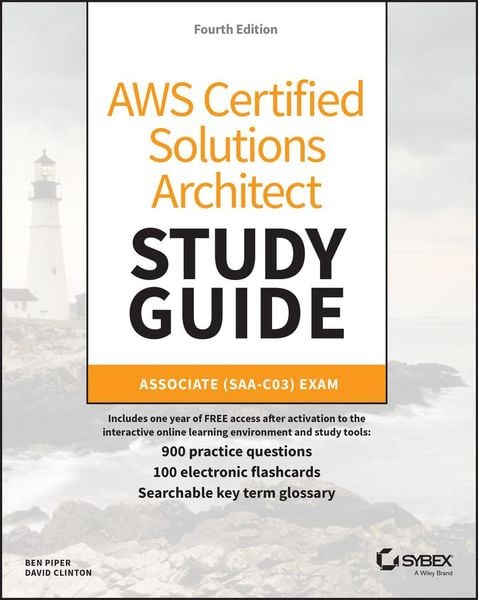 Produktbild: AWS Certified Solutions Architect Study Guide with 900 Practice Test Questions