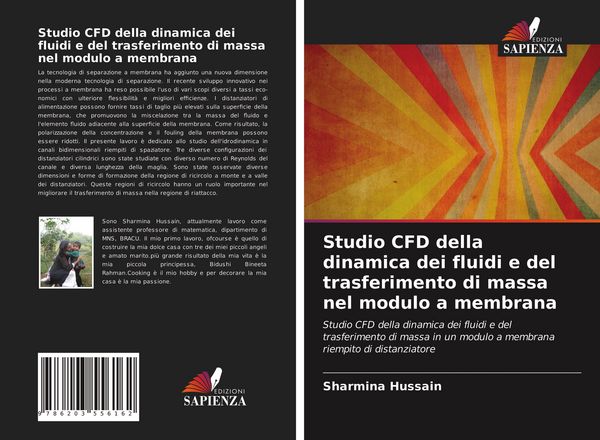 Produktbild: Studio CFD della dinamica dei fluidi e del trasferimento di massa nel modulo a membrana