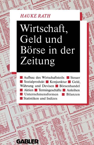 Produktbild: Wirtschaft, Geld und B&ouml;rse in der Zeitung