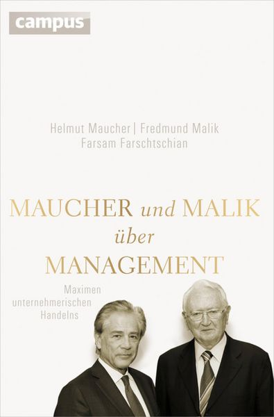 Produktbild: Maucher und Malik &uuml;ber Management
