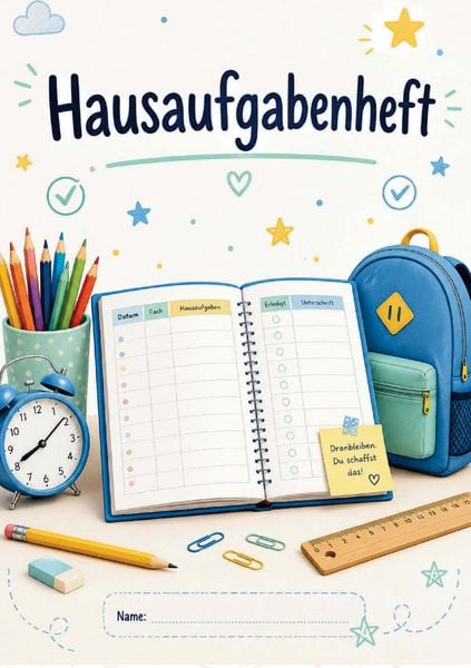 Produktbild: Hausaufgabenheft