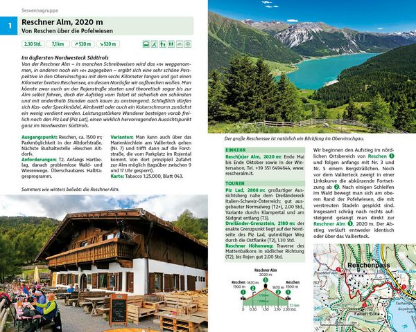 Alm- und Hüttenwanderungen Südtirol West