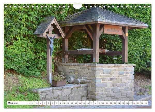 Produktbild: Kreuze und Kruzifixe rund um Simmerath in der Eifel (Wandkalender 2026 DIN A4 quer), CALVENDO Monatskalender