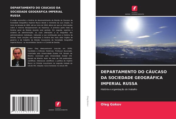 Produktbild: Departamento Do C&aacute;ucaso Da Sociedade Geogr&aacute;fica Imperial Russa