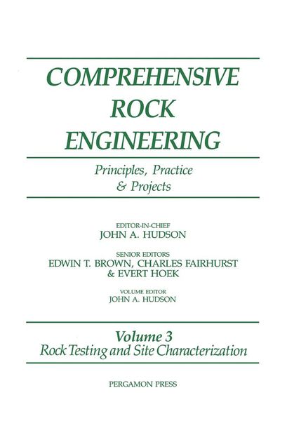Produktbild: Rock Testing and Site Characterization