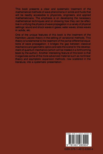 Produktbild: Wave Propagation in Solids and Fluids