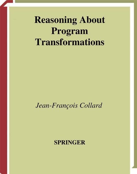 Produktbild: Reasoning About Program Transformations