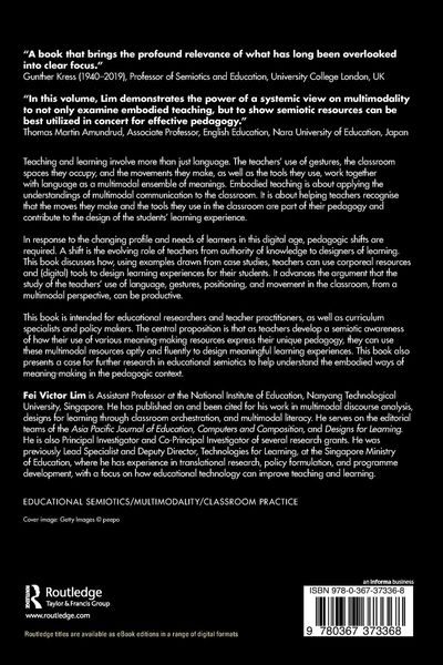 Produktbild: Designing Learning with Embodied Teaching