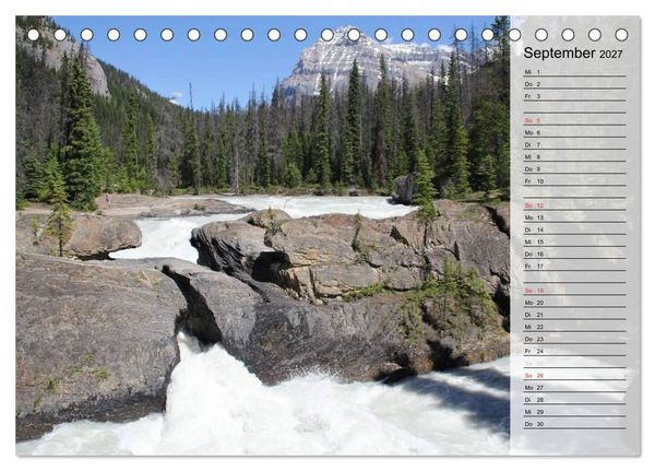 Produktbild: Rocky Mountains 2027 (Tischkalender 2027 DIN A5 quer), CALVENDO Monatskalender